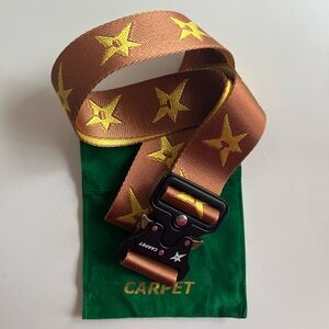 CARPET Star Belt - Brown and Gold